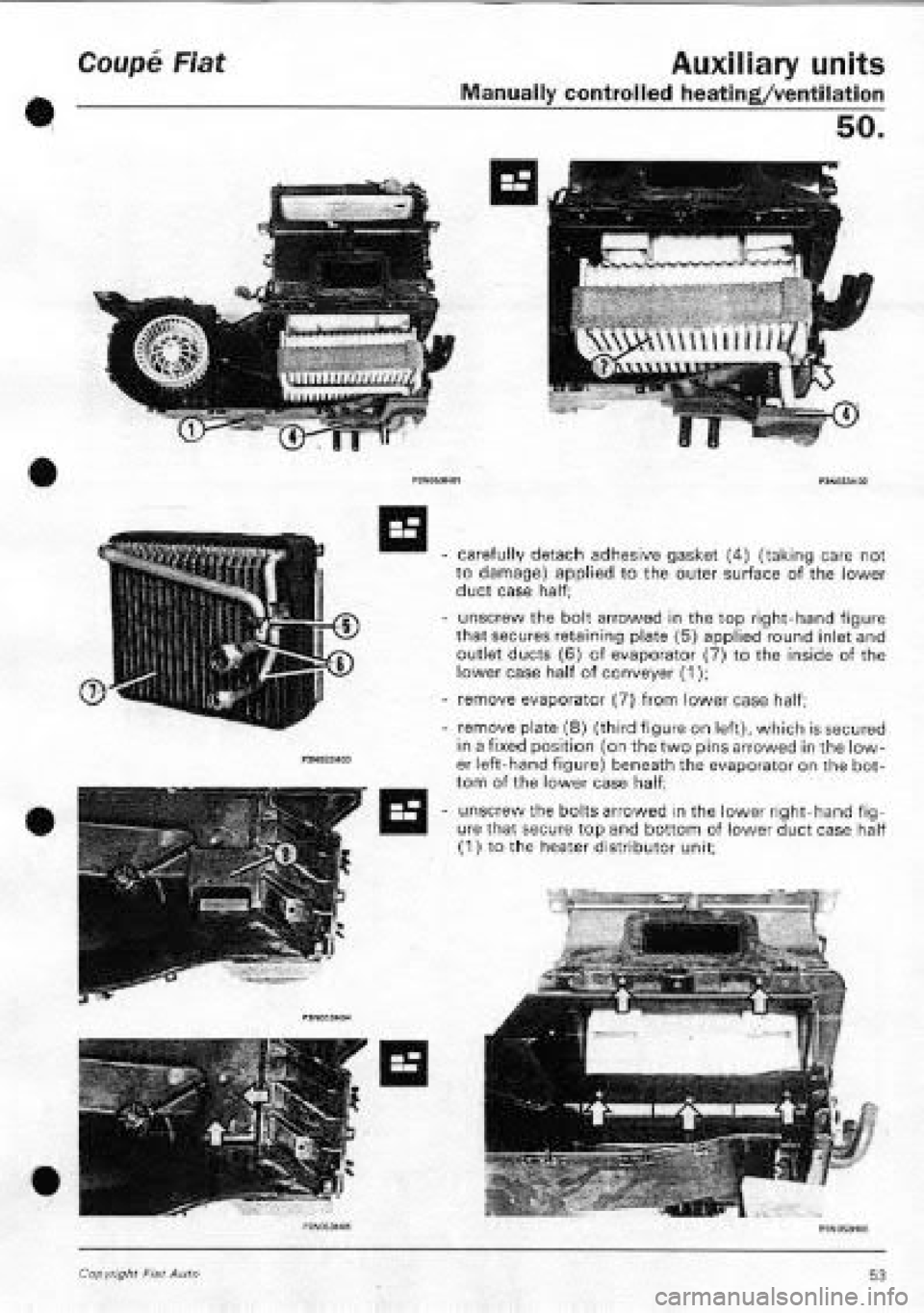 FIAT COUPE 1995 Workshop Manual FIAT COUPE 1995 Workshop Manual