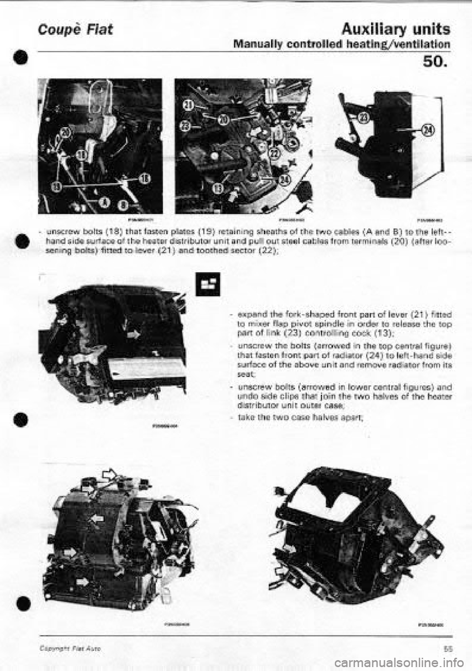 FIAT COUPE 1995 Workshop Manual FIAT COUPE 1995 Workshop Manual