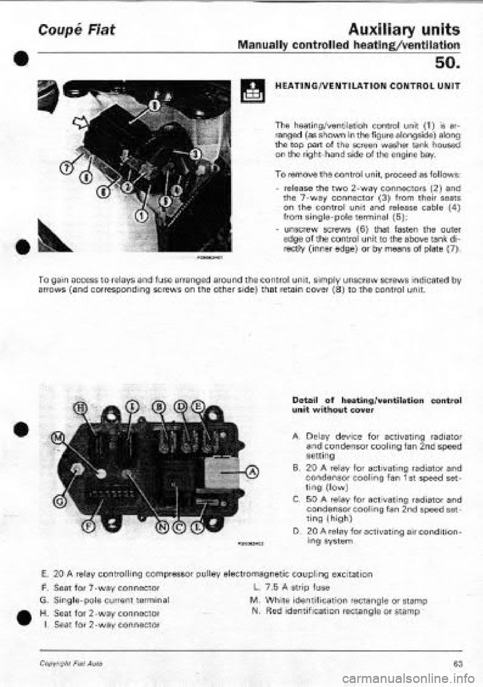 FIAT COUPE 1995 Workshop Manual FIAT COUPE 1995 Workshop Manual