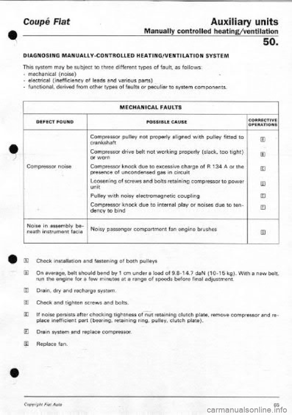 FIAT COUPE 1995 Workshop Manual FIAT COUPE 1995 Workshop Manual
