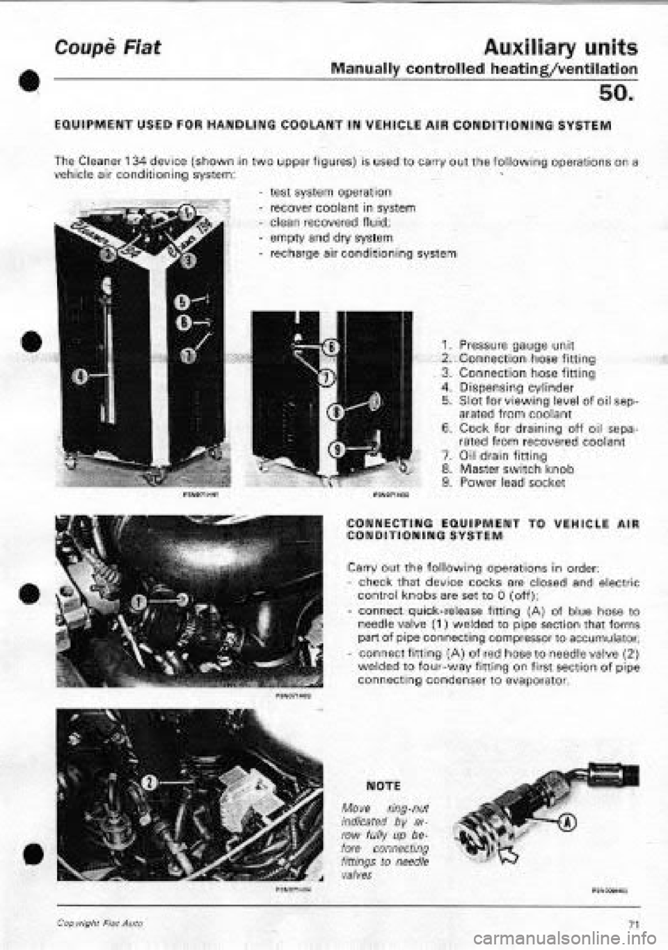 FIAT COUPE 1995 Workshop Manual FIAT COUPE 1995 Workshop Manual