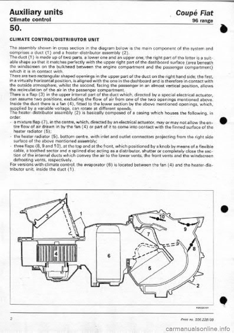 FIAT COUPE 1995 Workshop Manual FIAT COUPE 1995 Workshop Manual