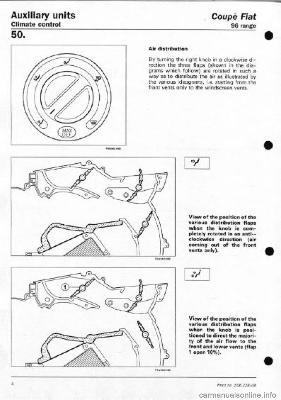 FIAT COUPE 1995 Workshop Manual FIAT COUPE 1995 Workshop Manual