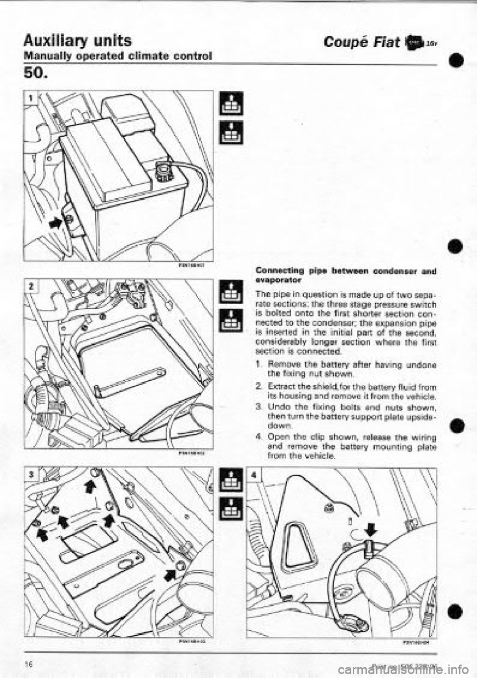 FIAT COUPE 1995 Workshop Manual FIAT COUPE 1995 Workshop Manual