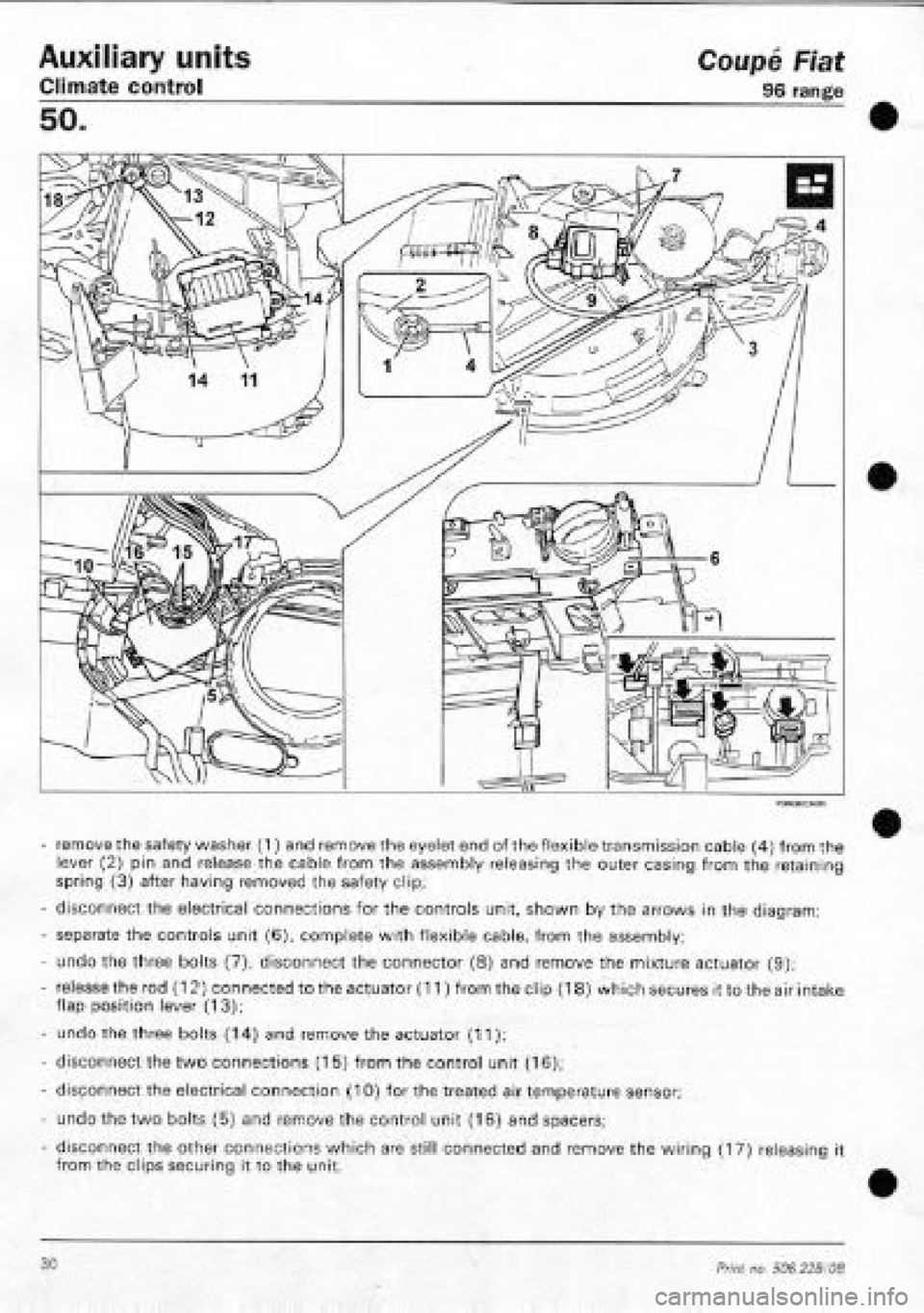 FIAT COUPE 1995 Workshop Manual FIAT COUPE 1995 Workshop Manual