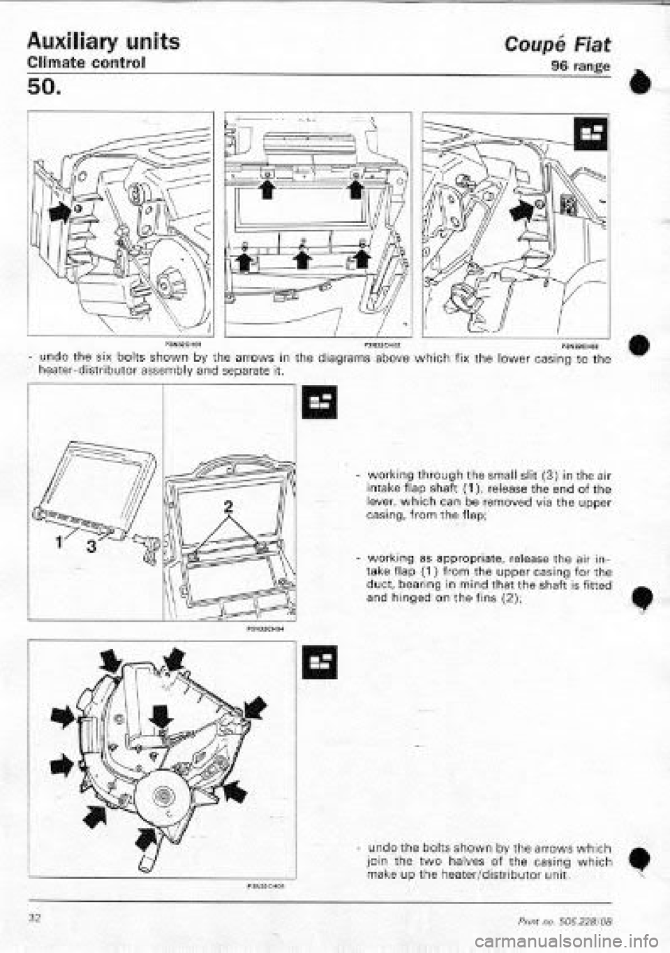 FIAT COUPE 1995 Workshop Manual FIAT COUPE 1995 Workshop Manual
