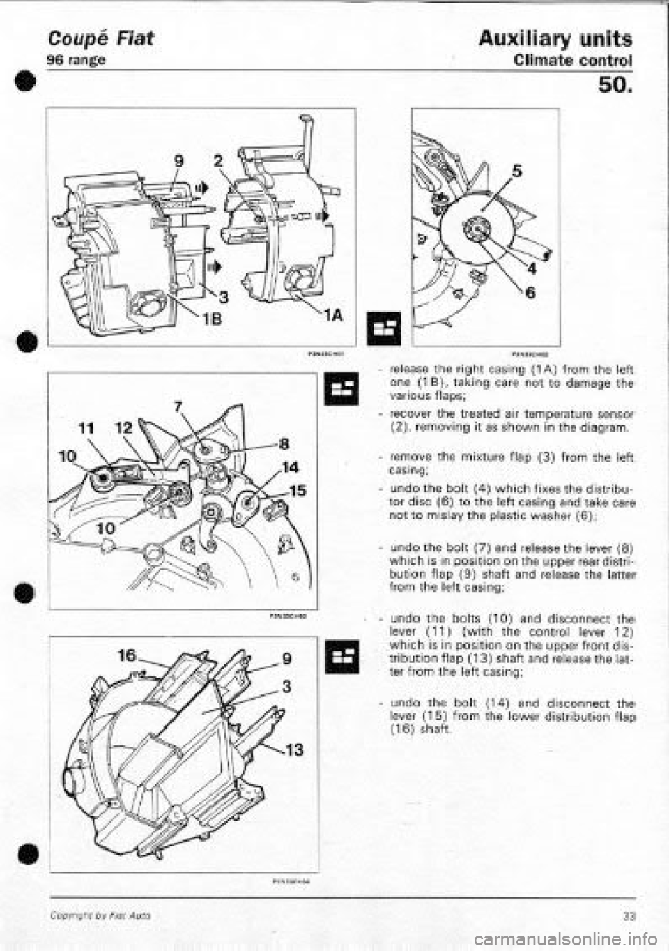 FIAT COUPE 1995 Workshop Manual FIAT COUPE 1995 Workshop Manual
