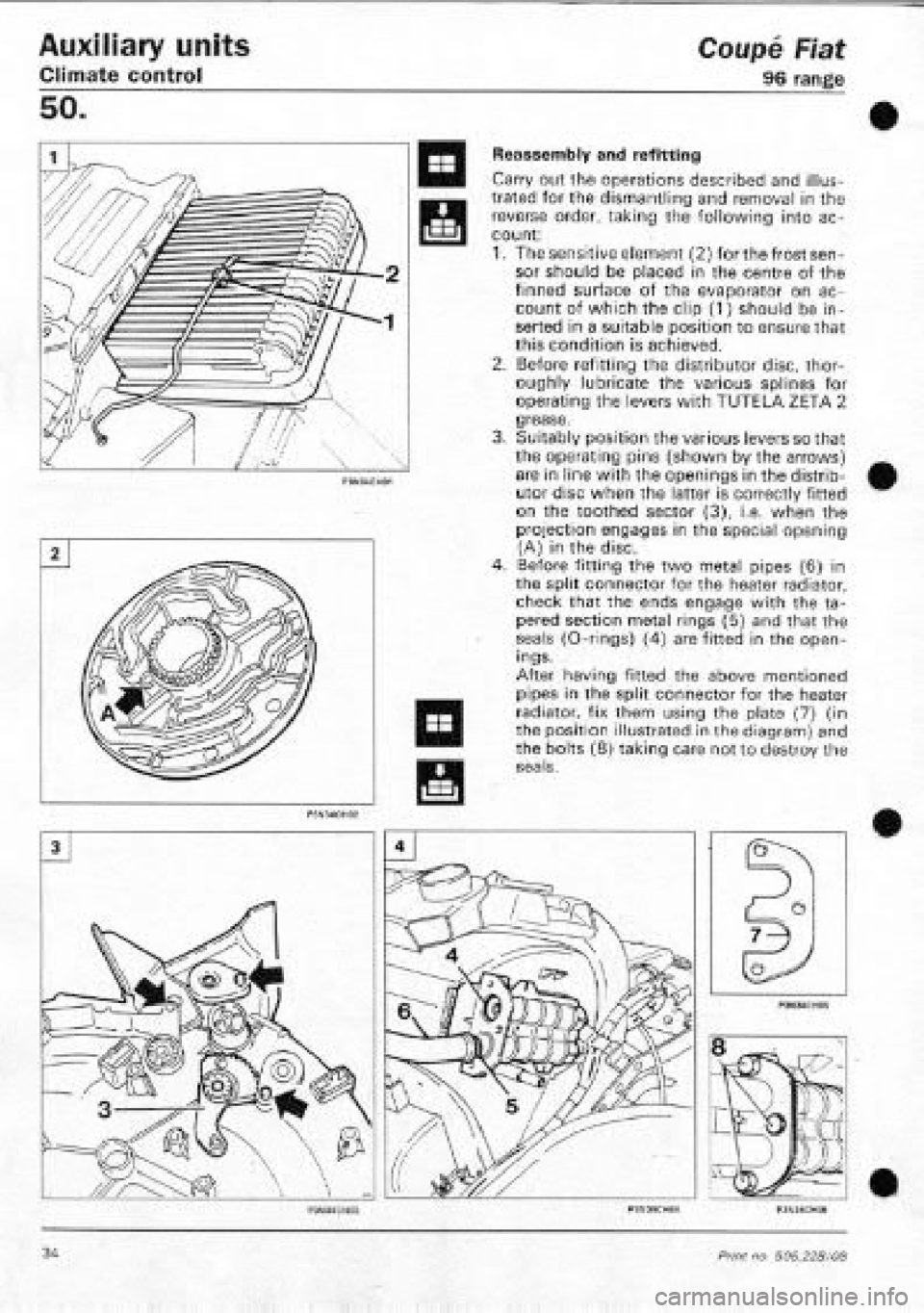 FIAT COUPE 1995 Workshop Manual FIAT COUPE 1995 Workshop Manual