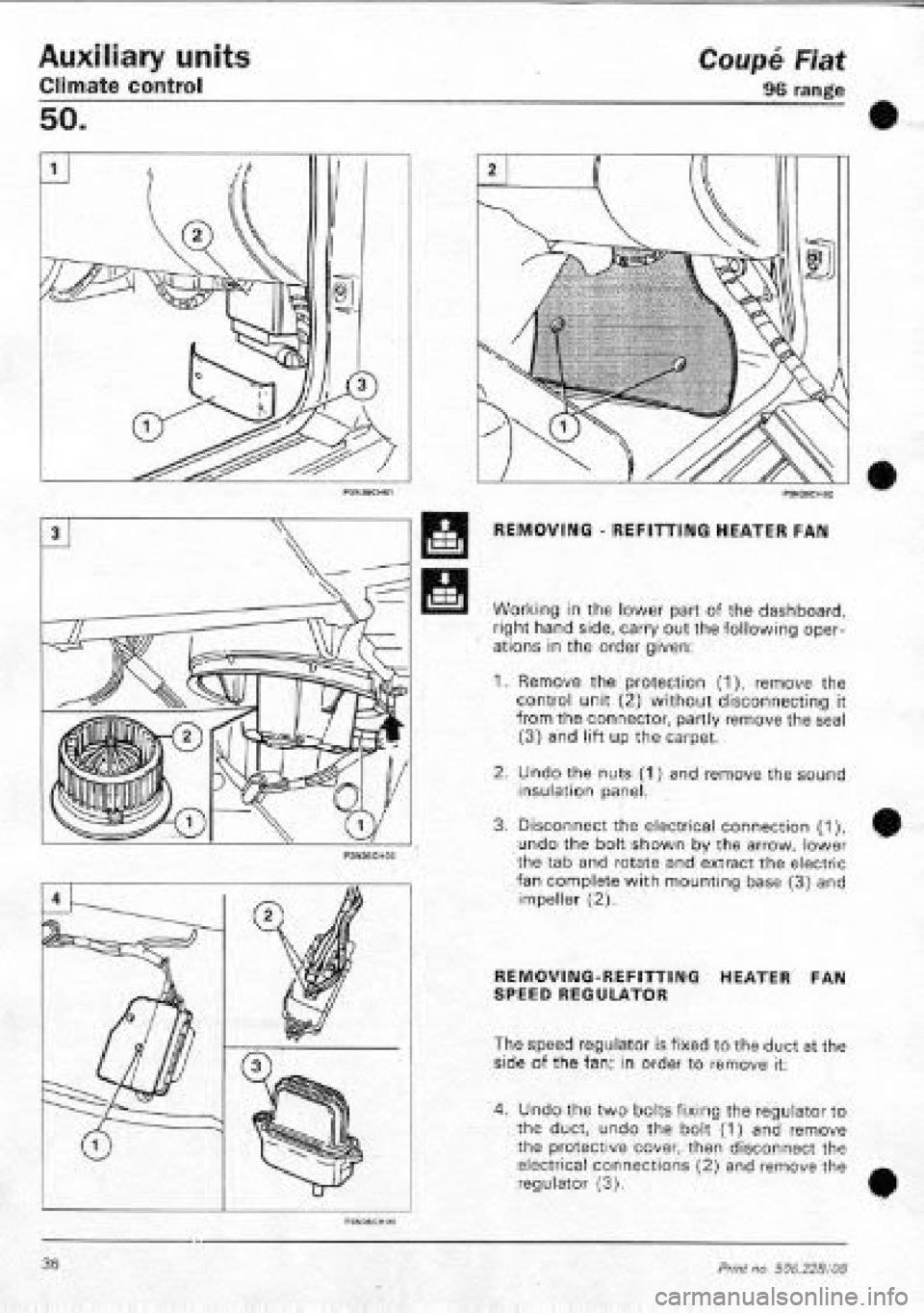 FIAT COUPE 1995 Workshop Manual FIAT COUPE 1995 Workshop Manual
