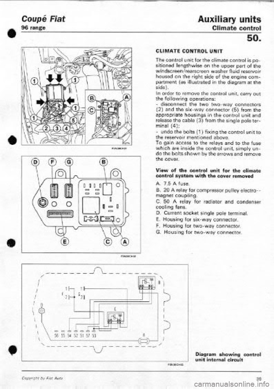 FIAT COUPE 1995 Workshop Manual FIAT COUPE 1995 Workshop Manual