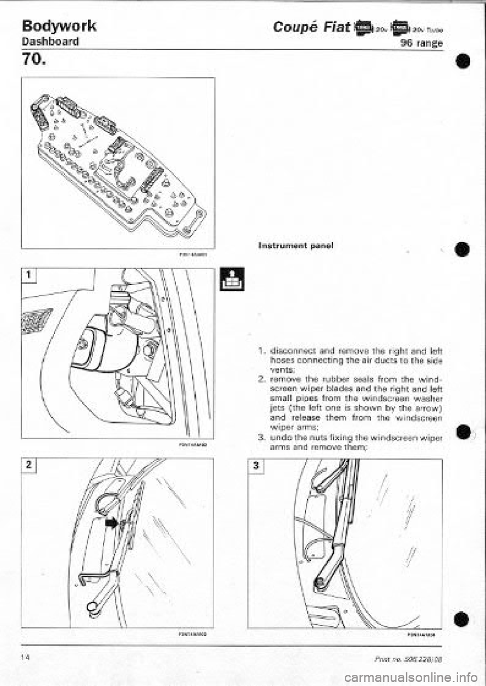 FIAT COUPE 1995 Workshop Manual FIAT COUPE 1995 Workshop Manual
