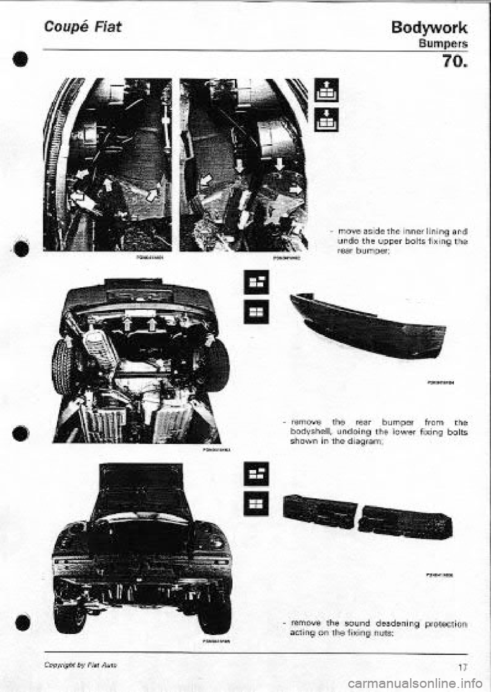 FIAT COUPE 1995 Workshop Manual FIAT COUPE 1995 Workshop Manual