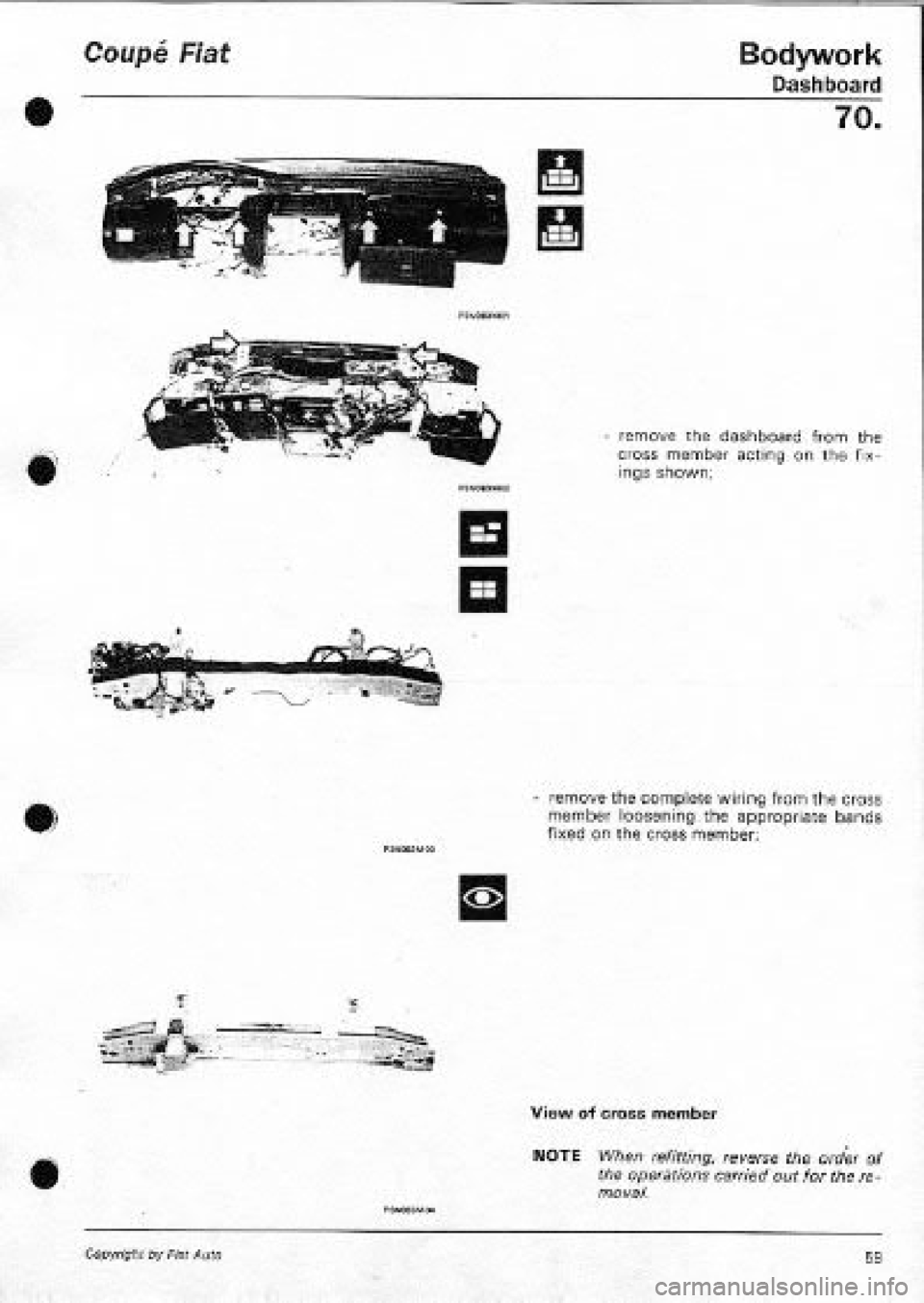 FIAT COUPE 1995 Workshop Manual FIAT COUPE 1995 Workshop Manual