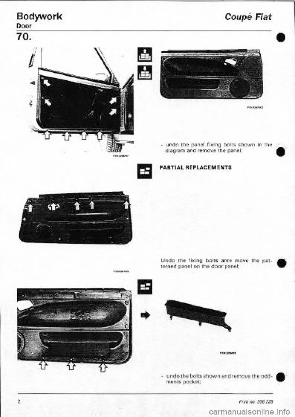 FIAT COUPE 1995 Workshop Manual FIAT COUPE 1995 Workshop Manual
