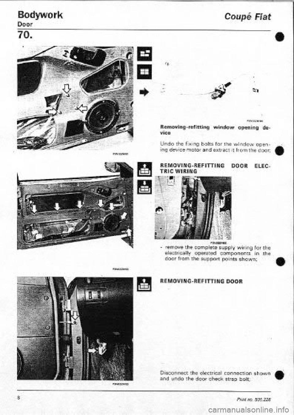 FIAT COUPE 1995 Workshop Manual FIAT COUPE 1995 Workshop Manual