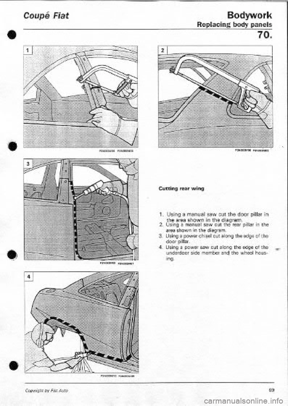 FIAT COUPE 1995 Workshop Manual FIAT COUPE 1995 Workshop Manual