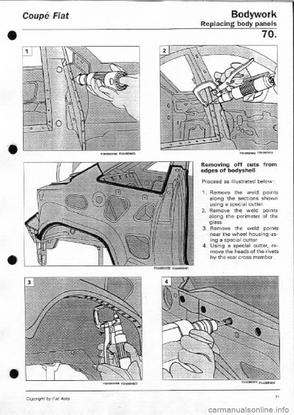 FIAT COUPE 1995 Workshop Manual FIAT COUPE 1995 Workshop Manual