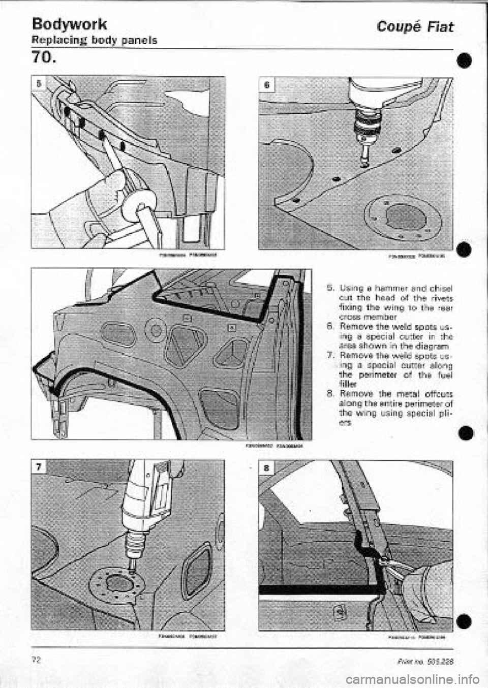 FIAT COUPE 1995 Workshop Manual FIAT COUPE 1995 Workshop Manual
