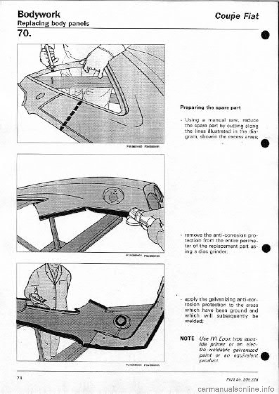 FIAT COUPE 1995 Workshop Manual FIAT COUPE 1995 Workshop Manual