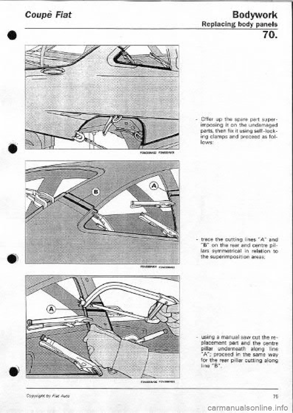 FIAT COUPE 1995 Workshop Manual FIAT COUPE 1995 Workshop Manual