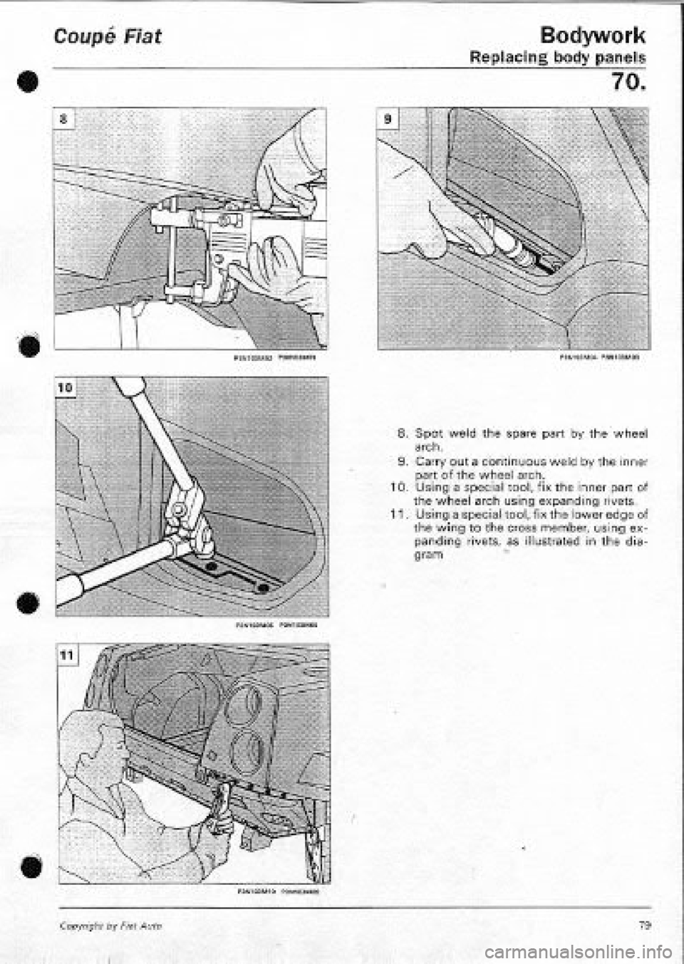 FIAT COUPE 1995 Workshop Manual FIAT COUPE 1995 Workshop Manual