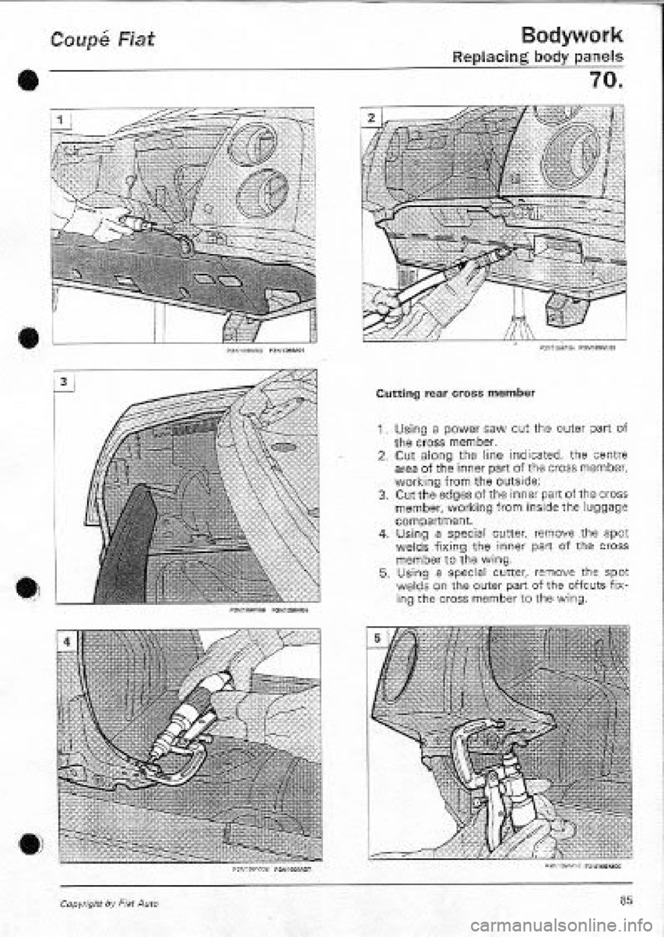 FIAT COUPE 1995 Workshop Manual FIAT COUPE 1995 Workshop Manual