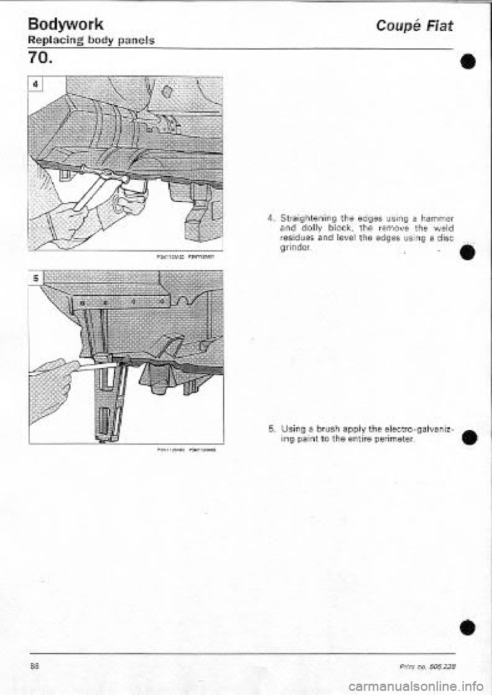 FIAT COUPE 1995 Workshop Manual FIAT COUPE 1995 Workshop Manual