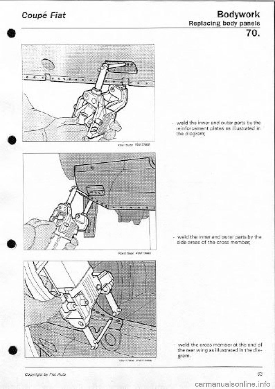 FIAT COUPE 1995 Workshop Manual FIAT COUPE 1995 Workshop Manual