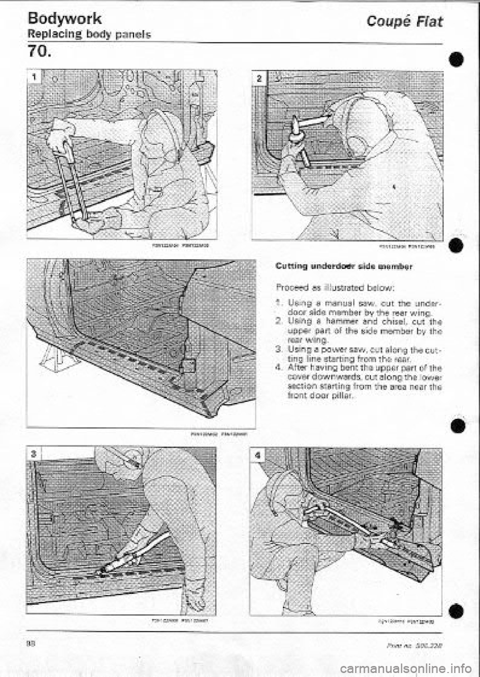 FIAT COUPE 1995 Workshop Manual FIAT COUPE 1995 Workshop Manual