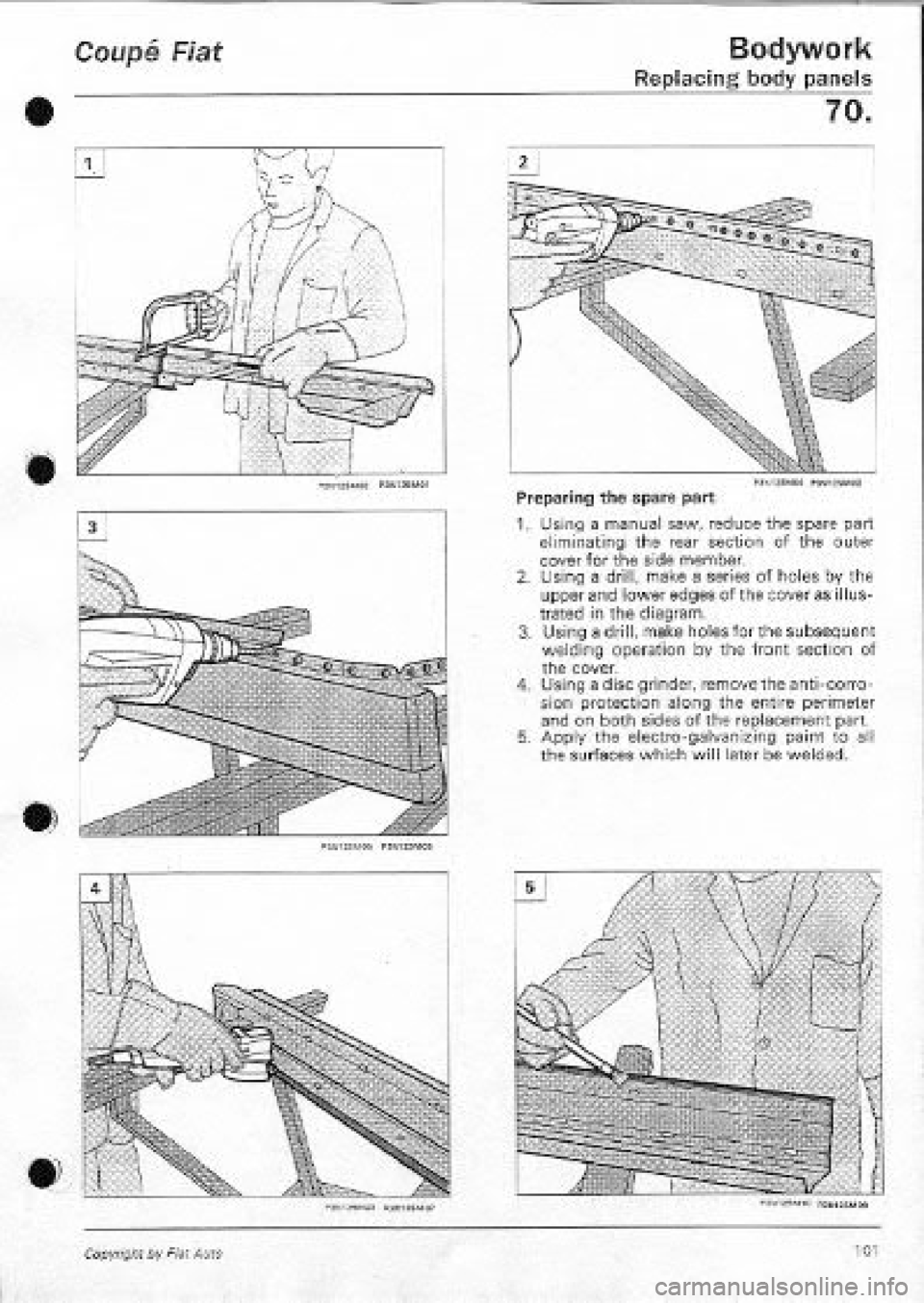 FIAT COUPE 1995 Workshop Manual FIAT COUPE 1995 Workshop Manual