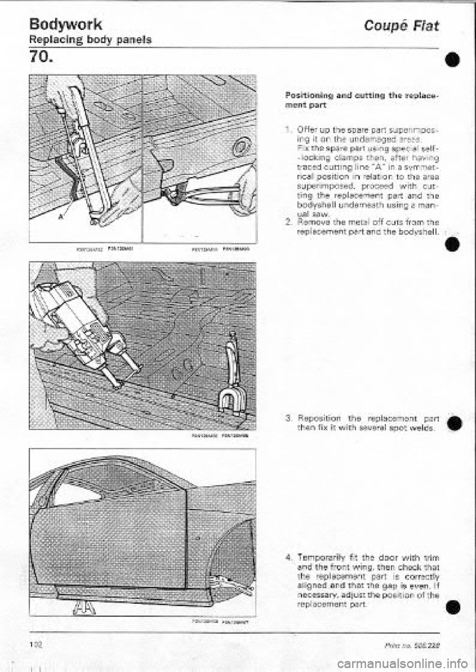 FIAT COUPE 1995 Workshop Manual FIAT COUPE 1995 Workshop Manual