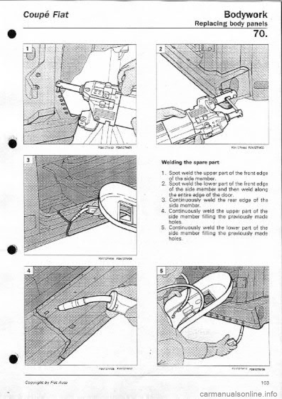 FIAT COUPE 1995 Workshop Manual FIAT COUPE 1995 Workshop Manual