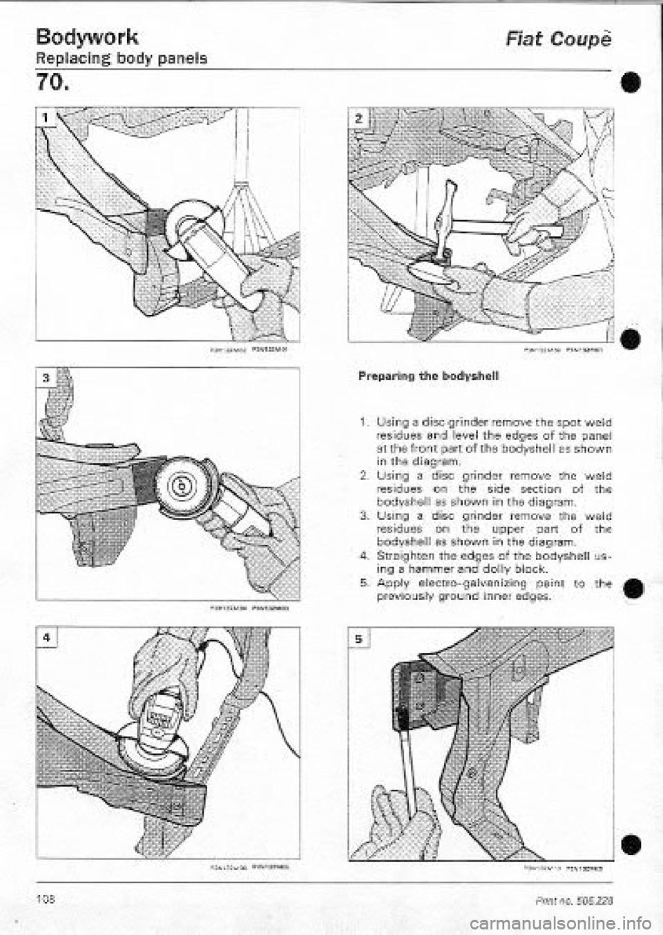 FIAT COUPE 1995 Workshop Manual FIAT COUPE 1995 Workshop Manual