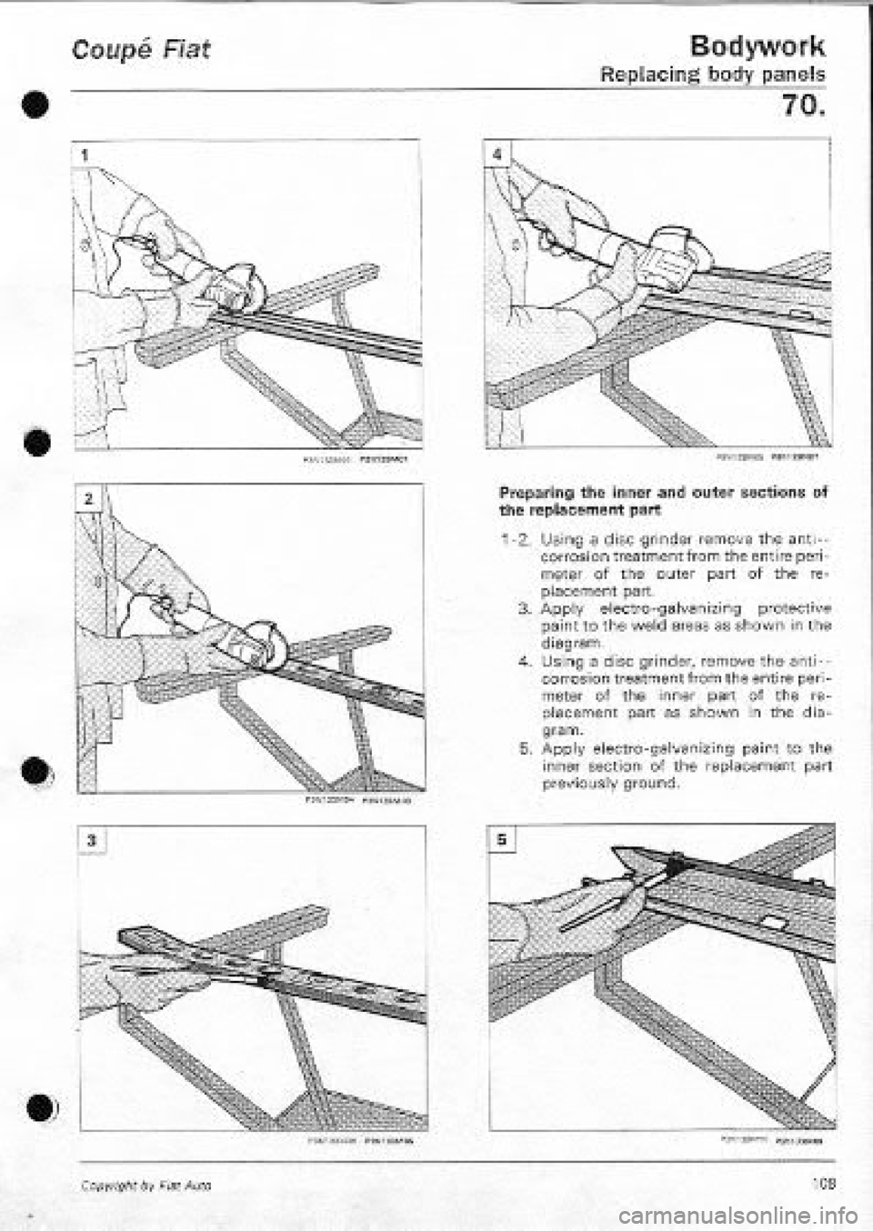 FIAT COUPE 1995 Workshop Manual FIAT COUPE 1995 Workshop Manual