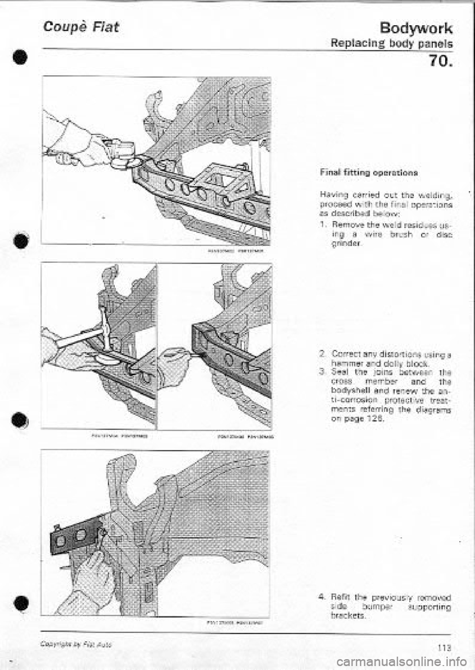 FIAT COUPE 1995 Workshop Manual FIAT COUPE 1995 Workshop Manual