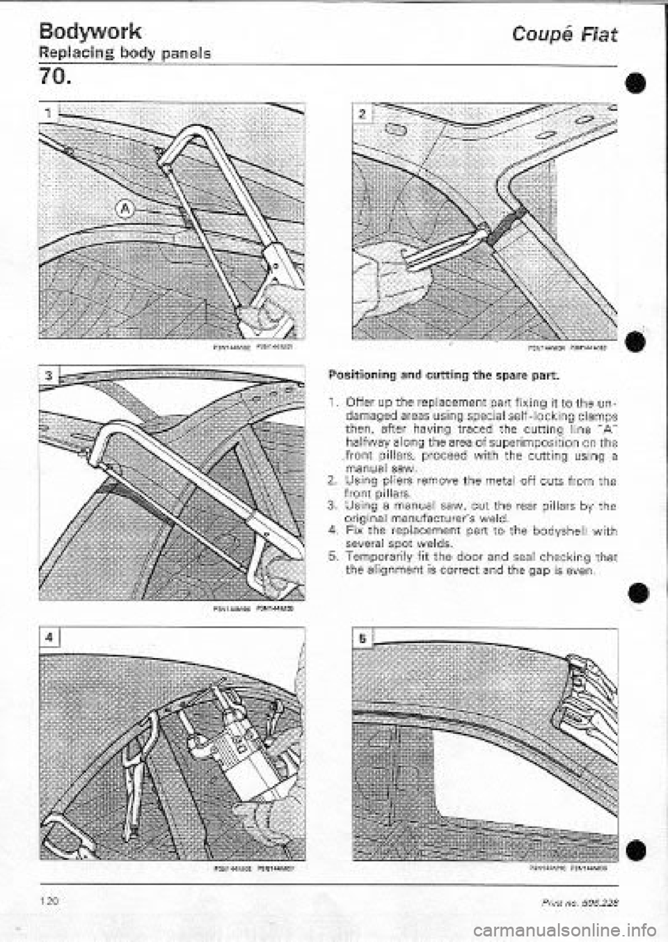FIAT COUPE 1995 Workshop Manual FIAT COUPE 1995 Workshop Manual