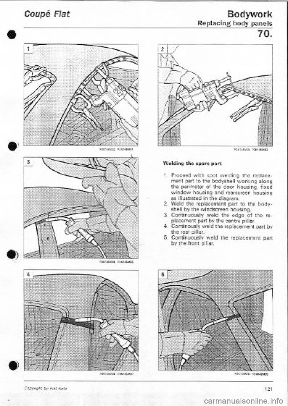 FIAT COUPE 1995 Workshop Manual FIAT COUPE 1995 Workshop Manual