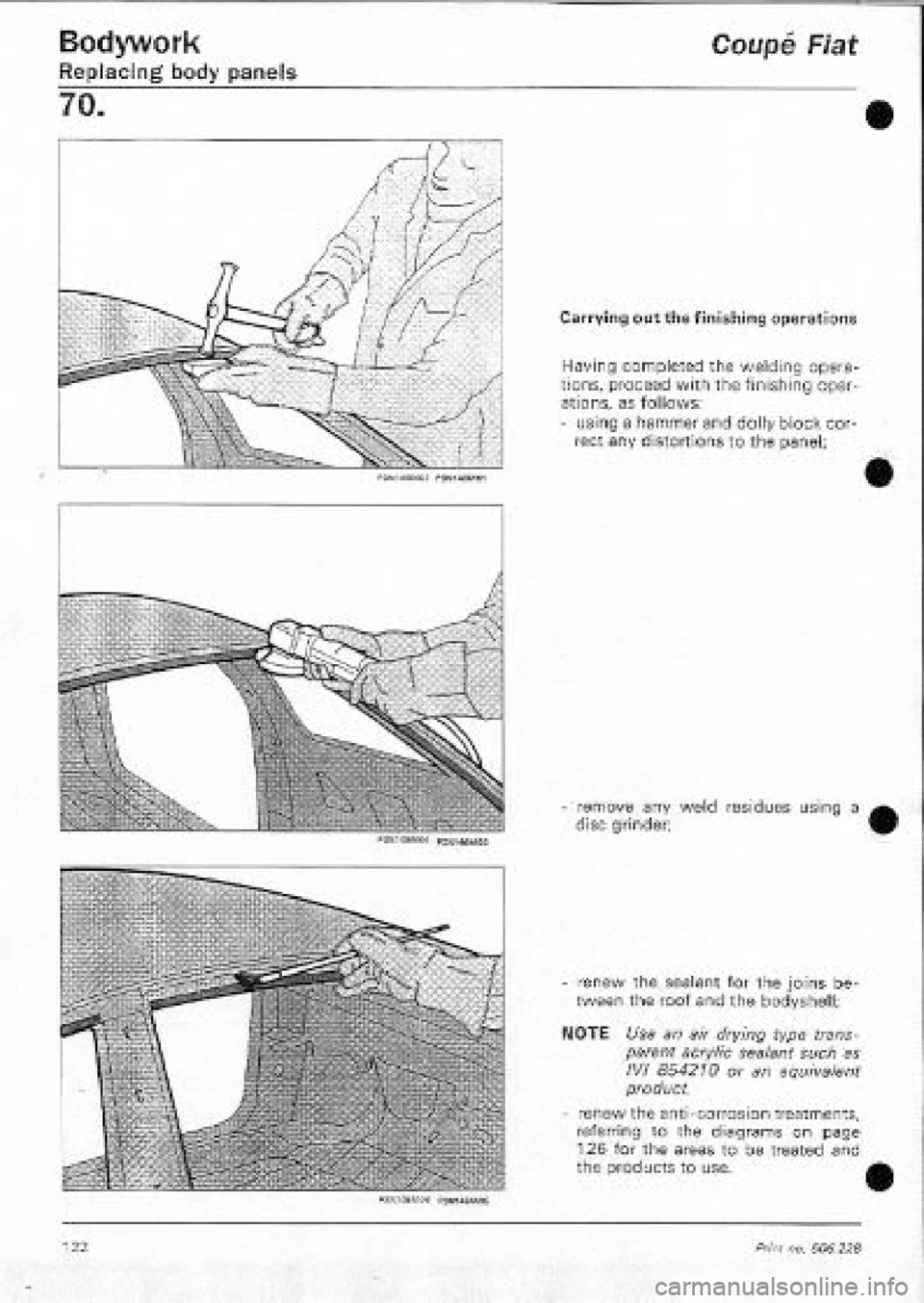 FIAT COUPE 1995 Workshop Manual FIAT COUPE 1995 Workshop Manual