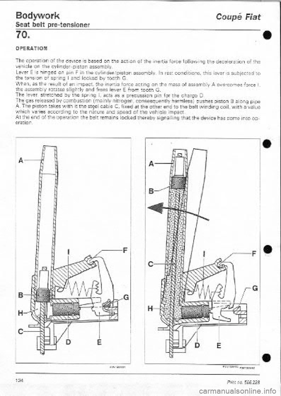FIAT COUPE 1995  Workshop Manual 