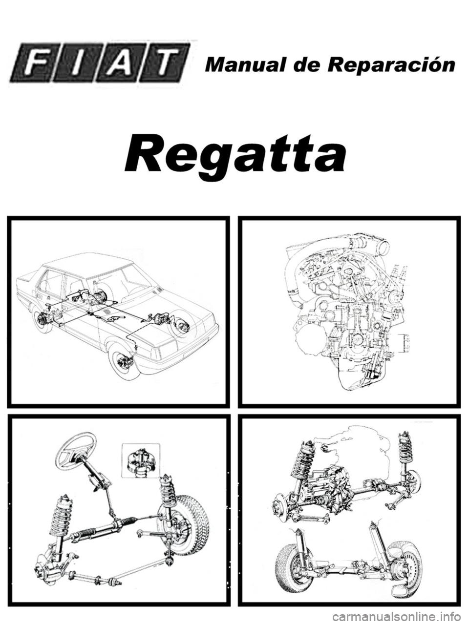 FIAT REGATA 1987 Service Repair Manual FIAT REGATA 1987 Service Repair Manual