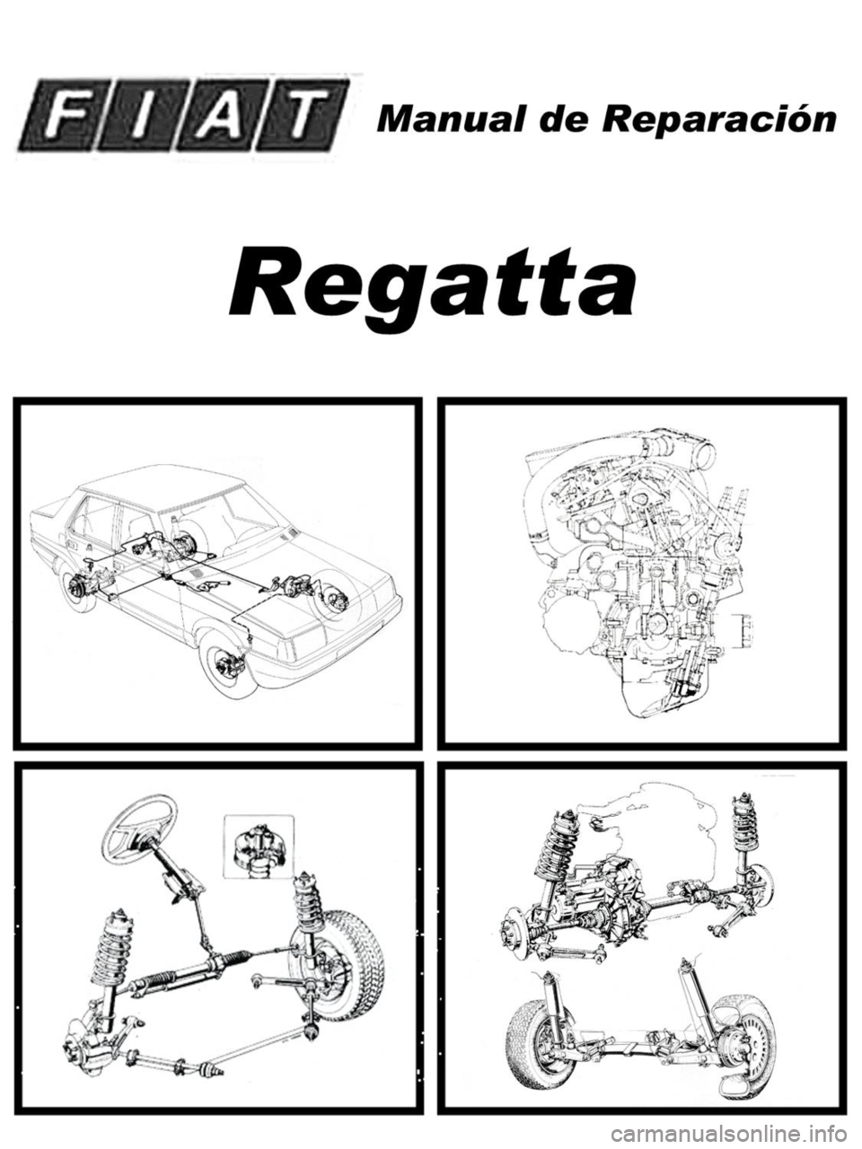 FIAT REGATA 1987  Service Repair Manual 