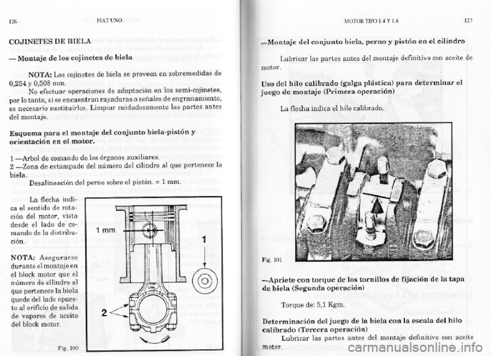 FIAT REGATA 1987  Service Workshop Manual 