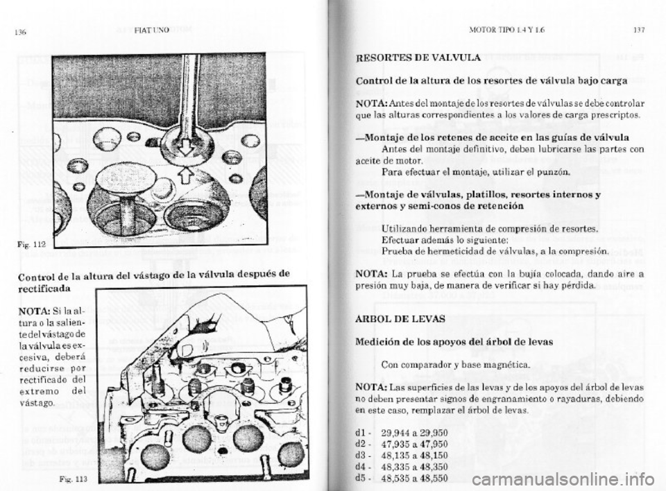 FIAT REGATA 1987  Service Workshop Manual 