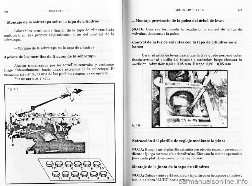 FIAT REGATA 1987 Service Manual PDF FIAT REGATA 1987 Service Manual PDF