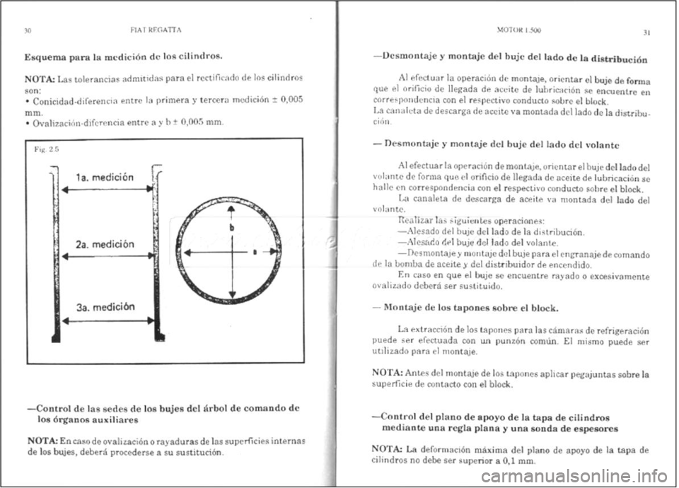 FIAT REGATA 1987  Service Repair Manual 
