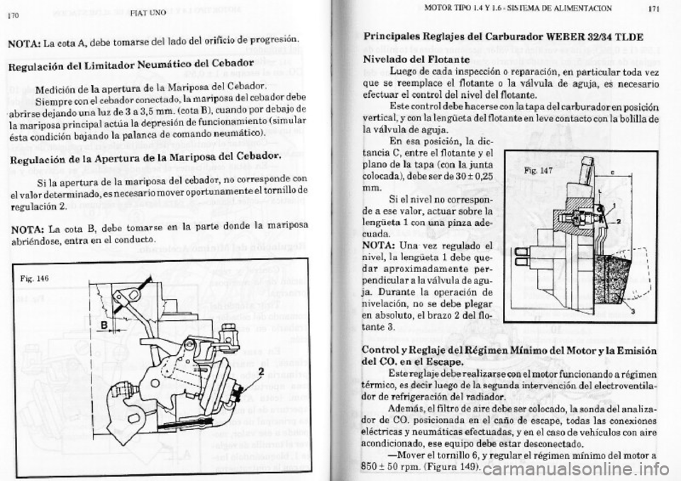 FIAT REGATA 1987 Service Manual PDF FIAT REGATA 1987 Service Manual PDF