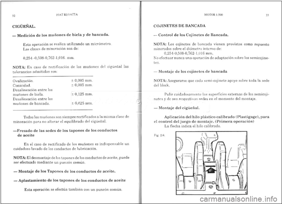 FIAT REGATA 1987  Service Repair Manual 