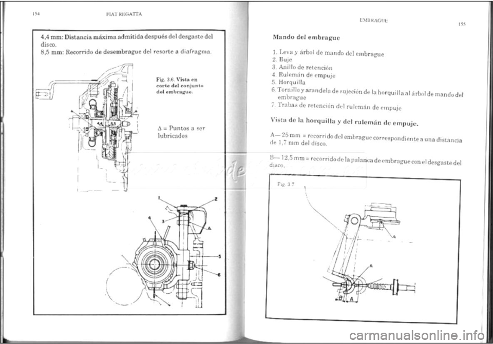 FIAT REGATA 1987 Service Manual Online FIAT REGATA 1987 Service Manual Online