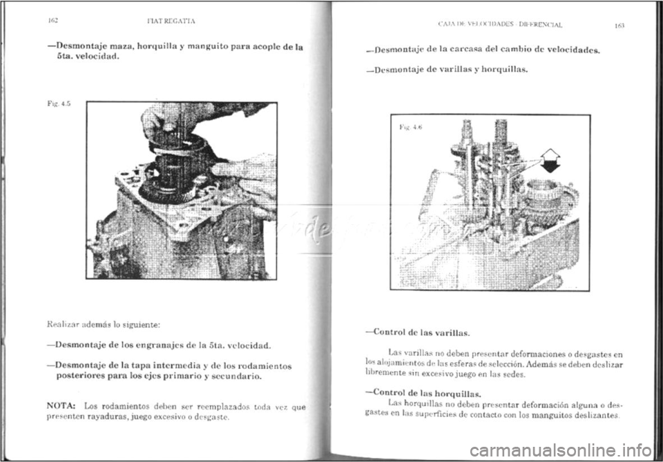 FIAT REGATA 1987 Service Manual Online FIAT REGATA 1987 Service Manual Online