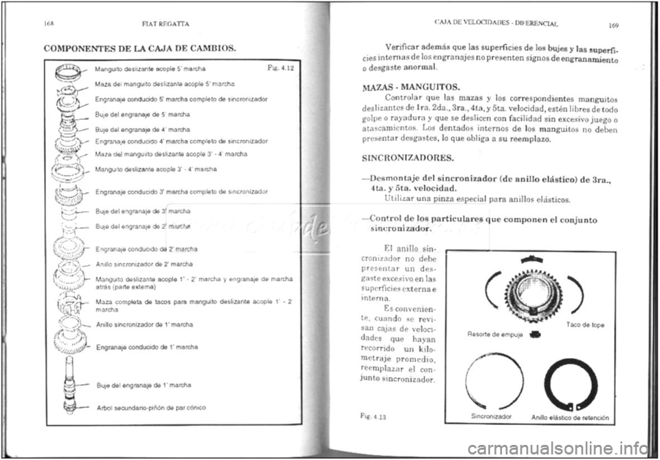 FIAT REGATA 1987 Service Manual Online FIAT REGATA 1987 Service Manual Online